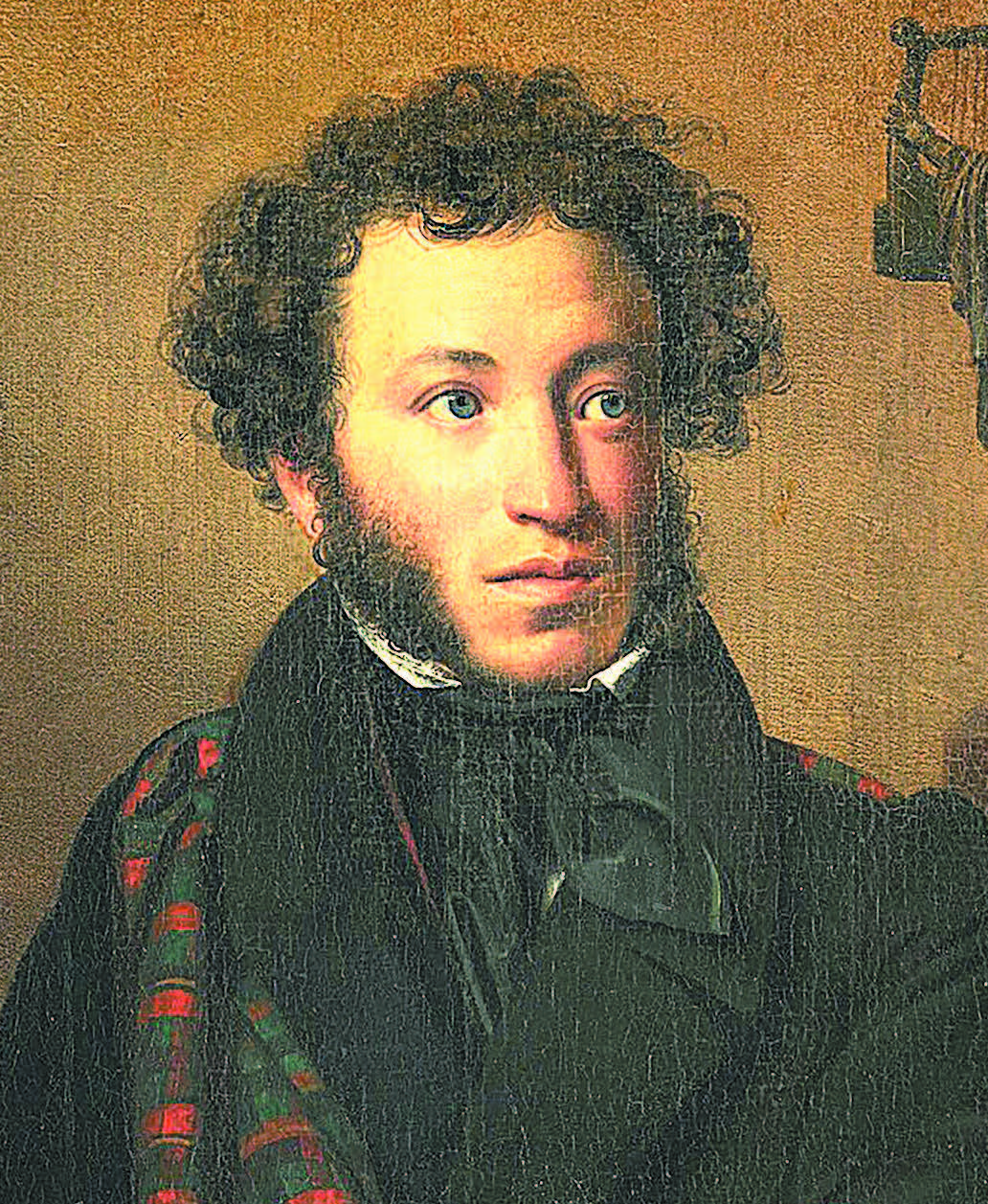 «Александр Пушкин». Орест Кипренский рәсеме. 1828 ел.
